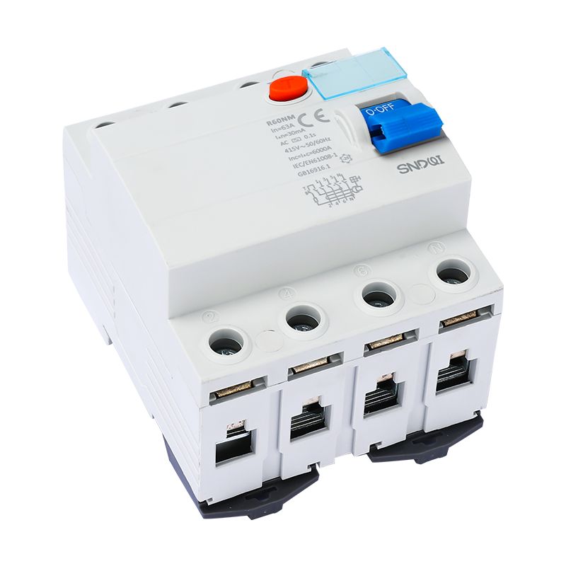R60N高分斷RCCB漏電斷路器4P